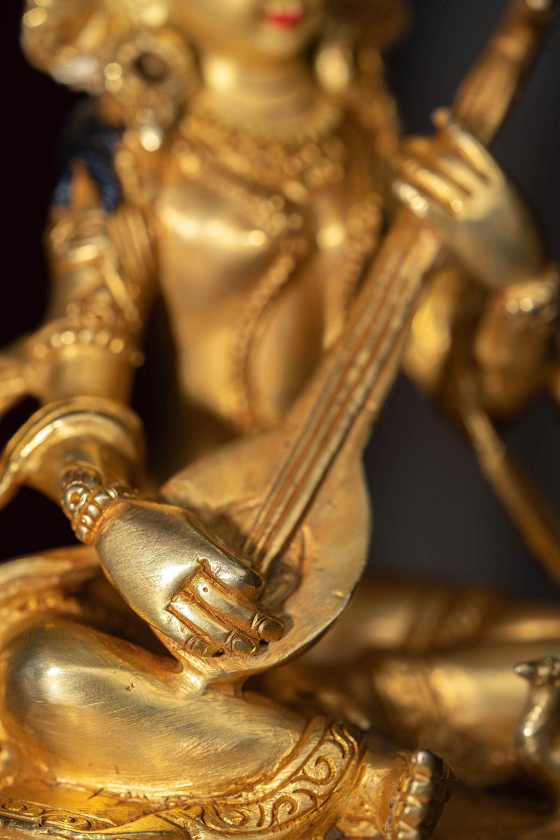 Saraswoti Hindu god of wisdom and knowledge