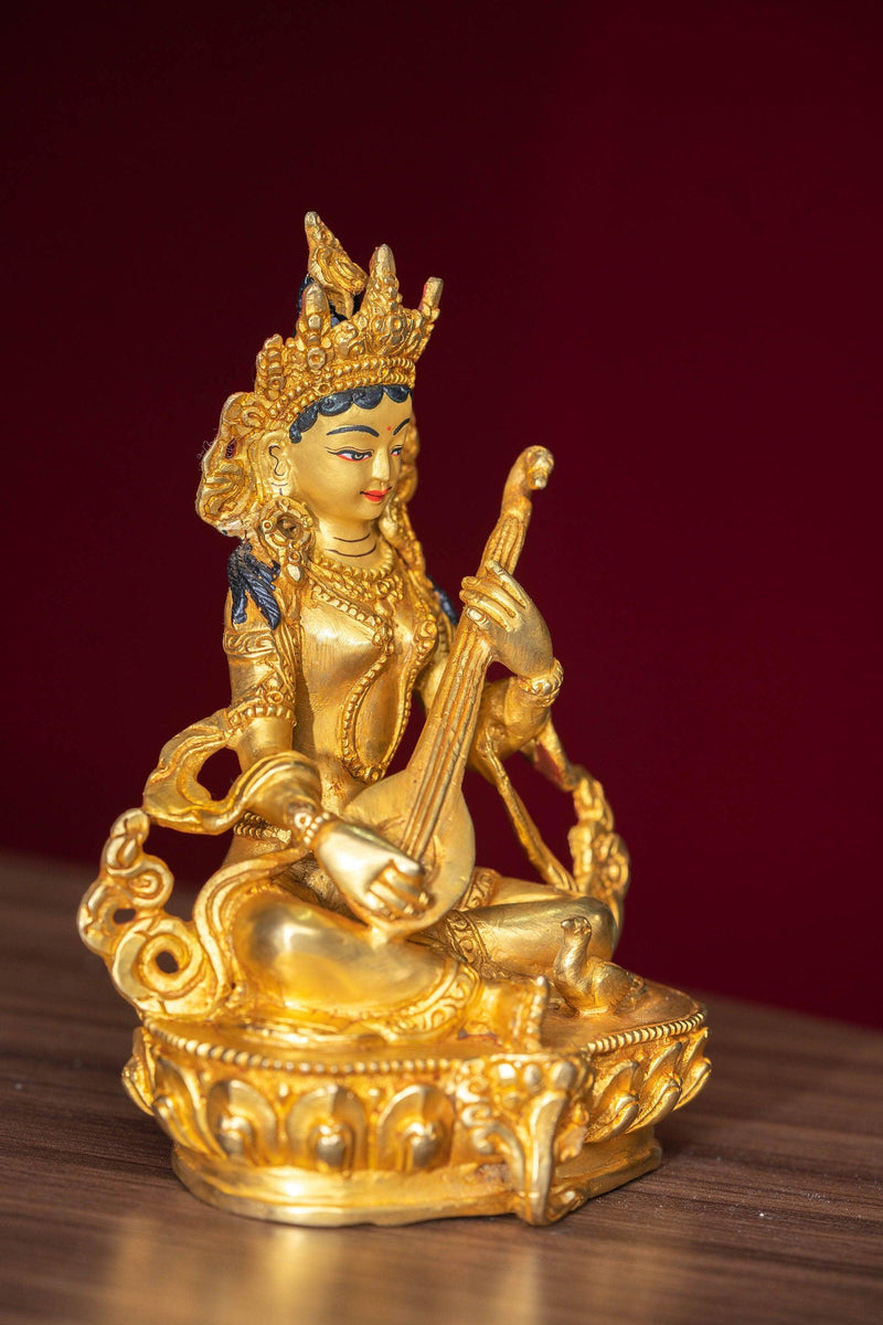 Saraswoti Hindu god of wisdom and knowledge