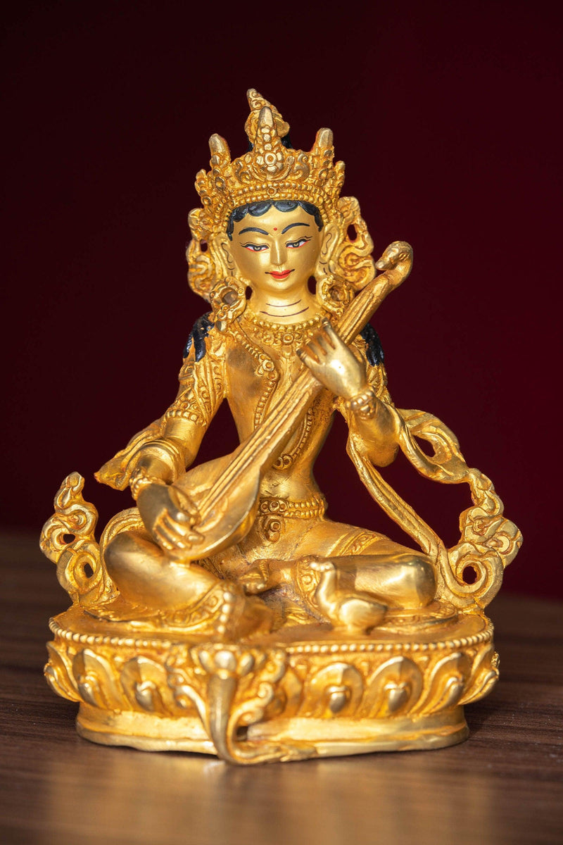 Saraswoti Hindu god of wisdom and knowledge