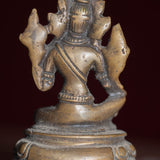White tara mini size handmade copper statue for altar , decoration , home and gifts