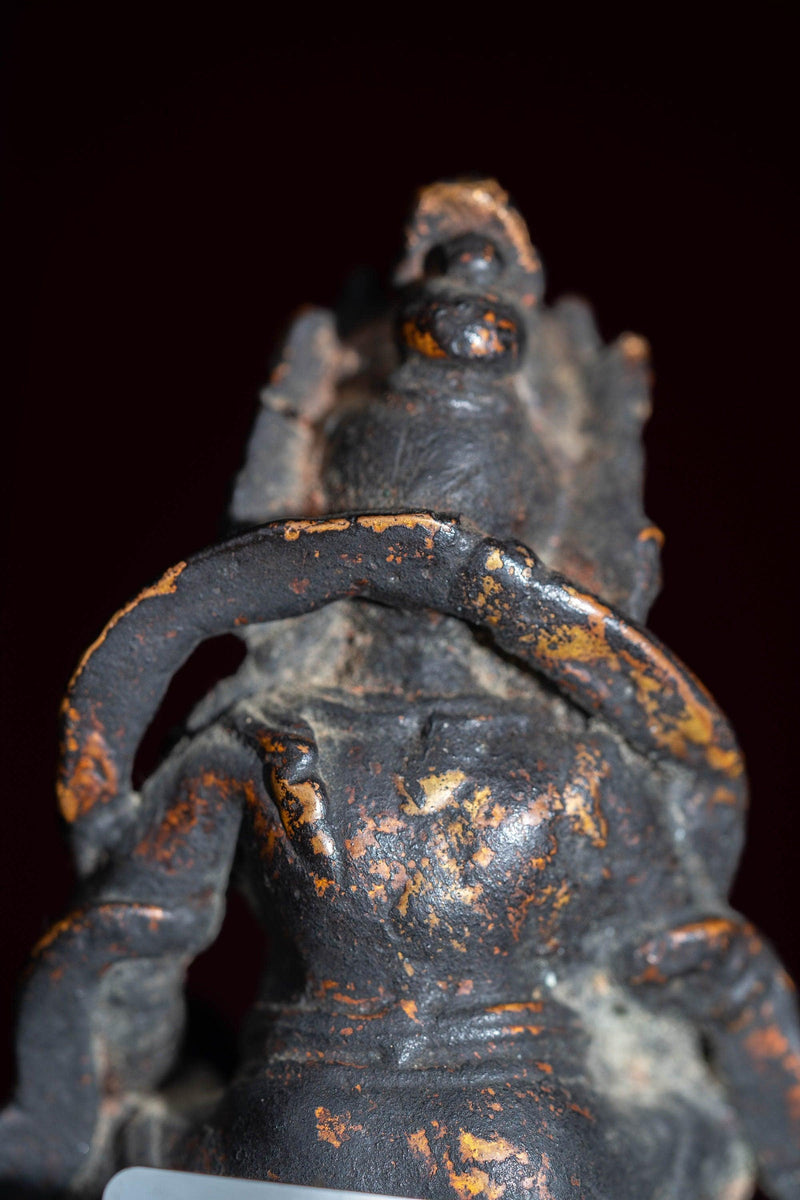 Authentic antique statue of Zambala- The god of Wealth and fortune