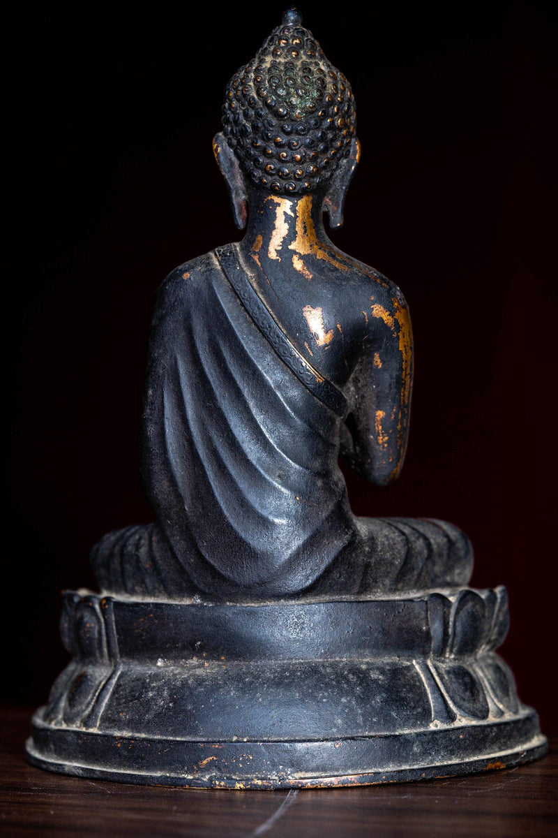 Antique Vairochana Buddha Statue Collection piece