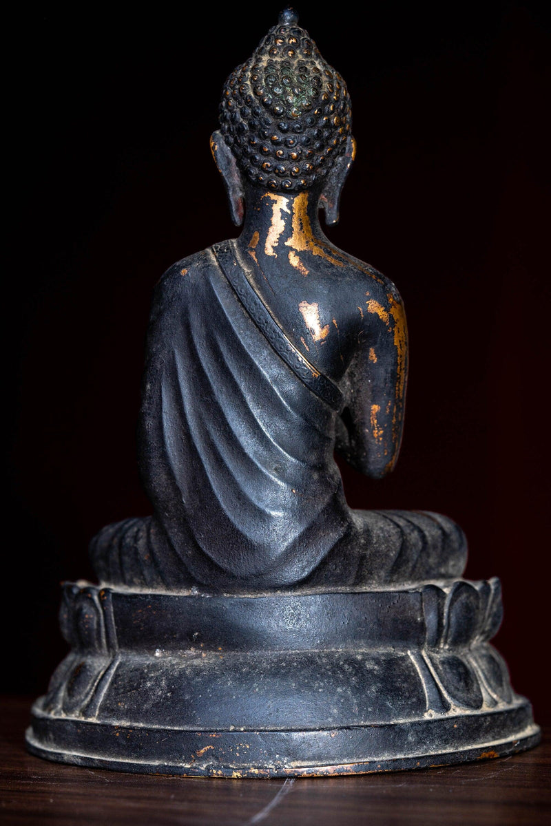 Antique Buddha Statue of Maitreya Buddha