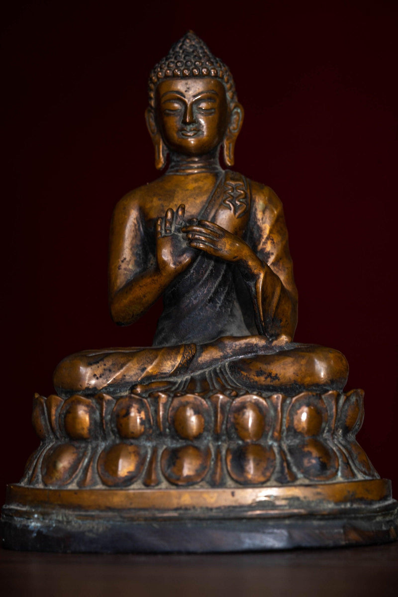 Handmade Shakyamuni Buddha statue - Himalayas Shop