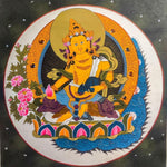 Kuber Thangka Painting - Himalayas Shop
