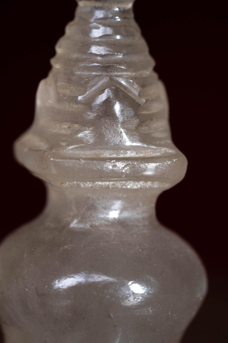 Crystal Stupa small size hand carving