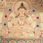 Lyap Chengresi Bodhisattva Thangka Painting - Himalayas Shop