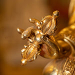 Gold Plated Handmade Guru Padmasambhava Statue - Himalayas Shop