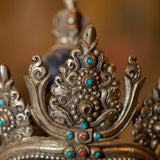 Gold Plated Bajrasattva Statue - Himalayas Shop