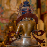 Gold Plated Bajrasattva Statue - Himalayas Shop
