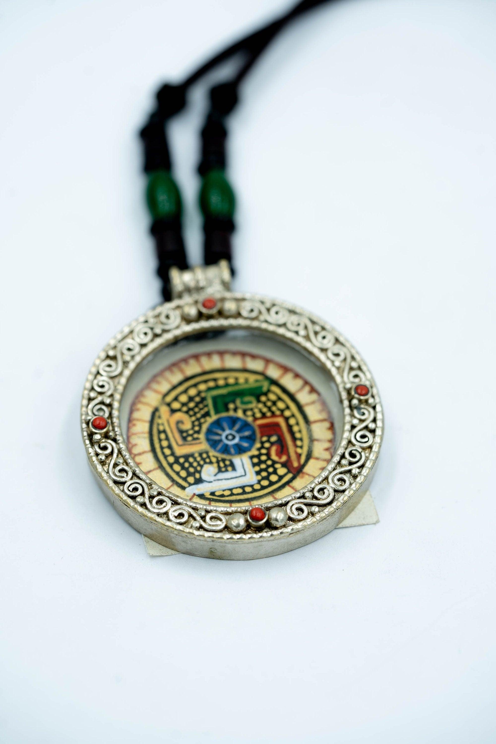 Swastik Mandala Ghau Thangka - Himalayas Shop