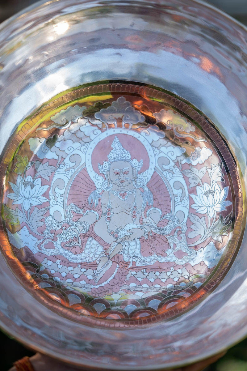 Zambala Engraved Singing Bowl - Himalayas Shop