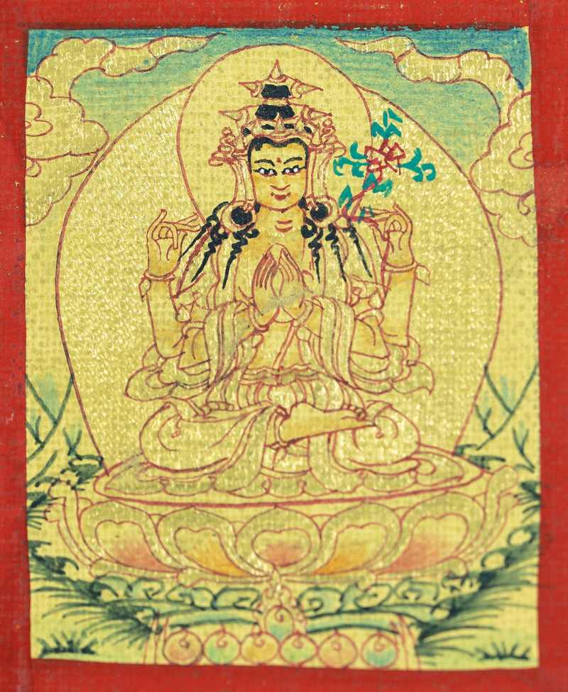 Chengresi Ghau Thangka - Himalayas Shop