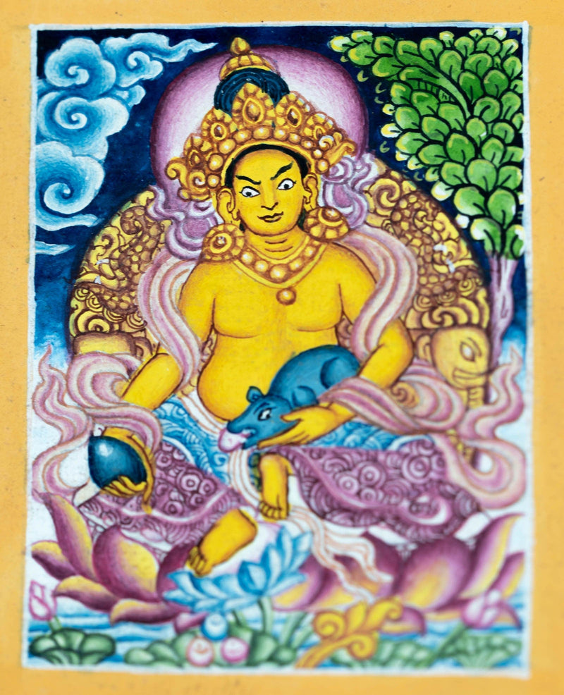 Master Qualtiy Zambala Ghau Thangka - Himalayas Shop