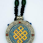 Endless Knot Mandala Ghau Thangka - Himalayas Shop