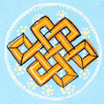 Endless Knot Mandala Ghau Thangka - Himalayas Shop