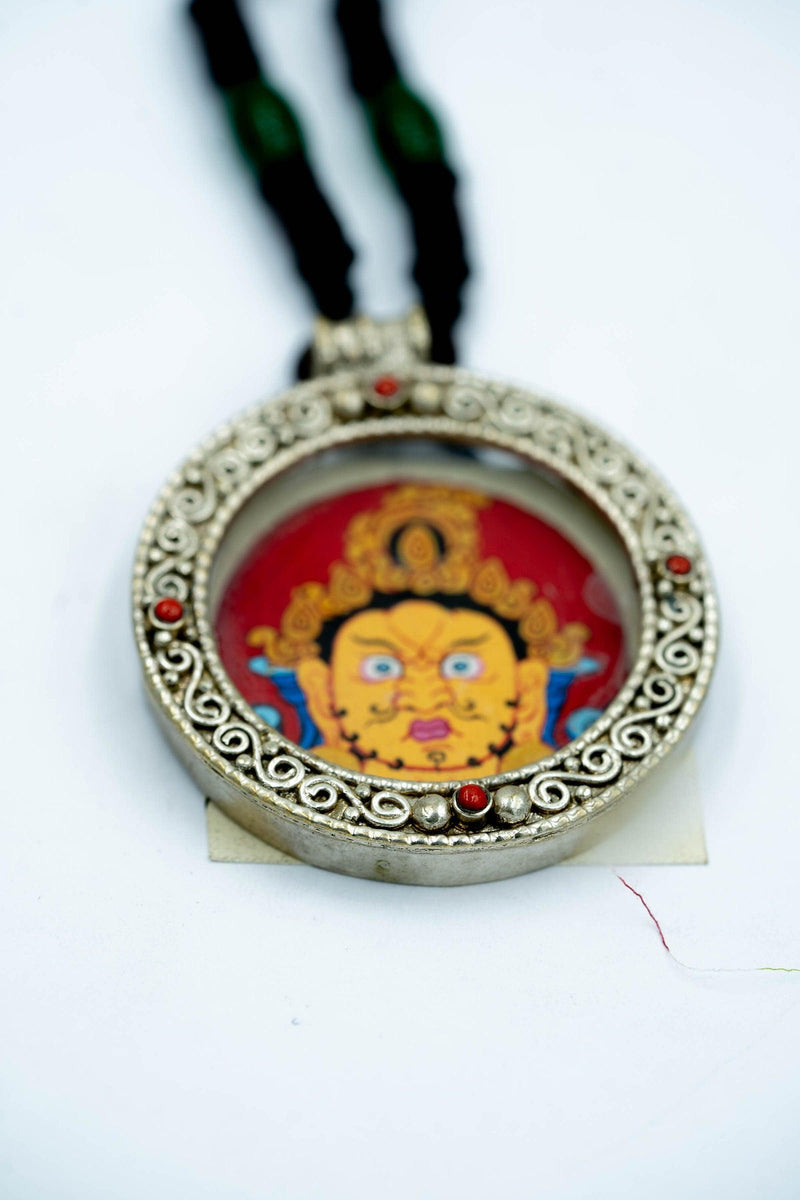 God of Wealth Ghau Thangka - Himalayas Shop