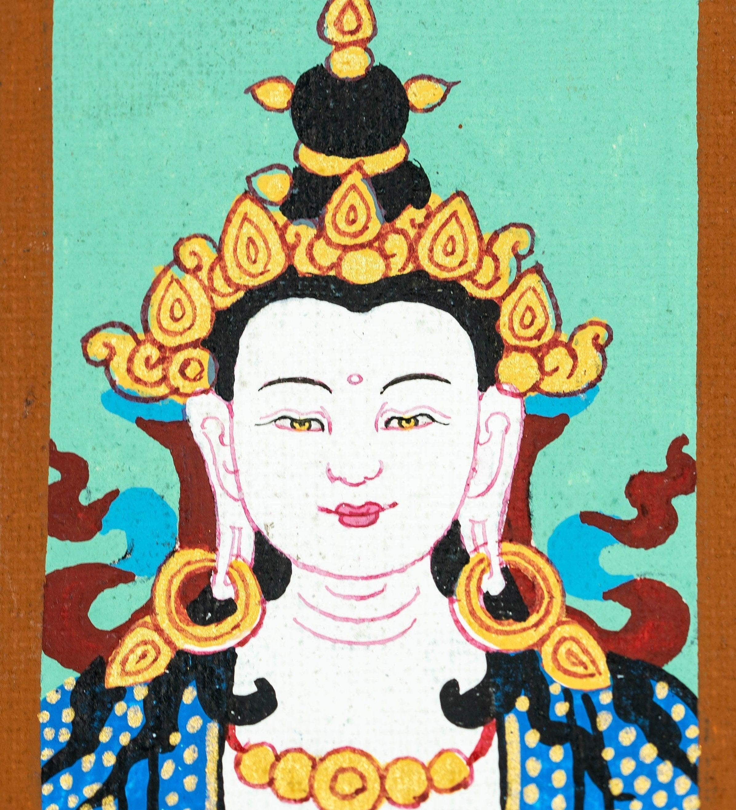 Vajrasattwo Ghau Thangka - Himalayas Shop