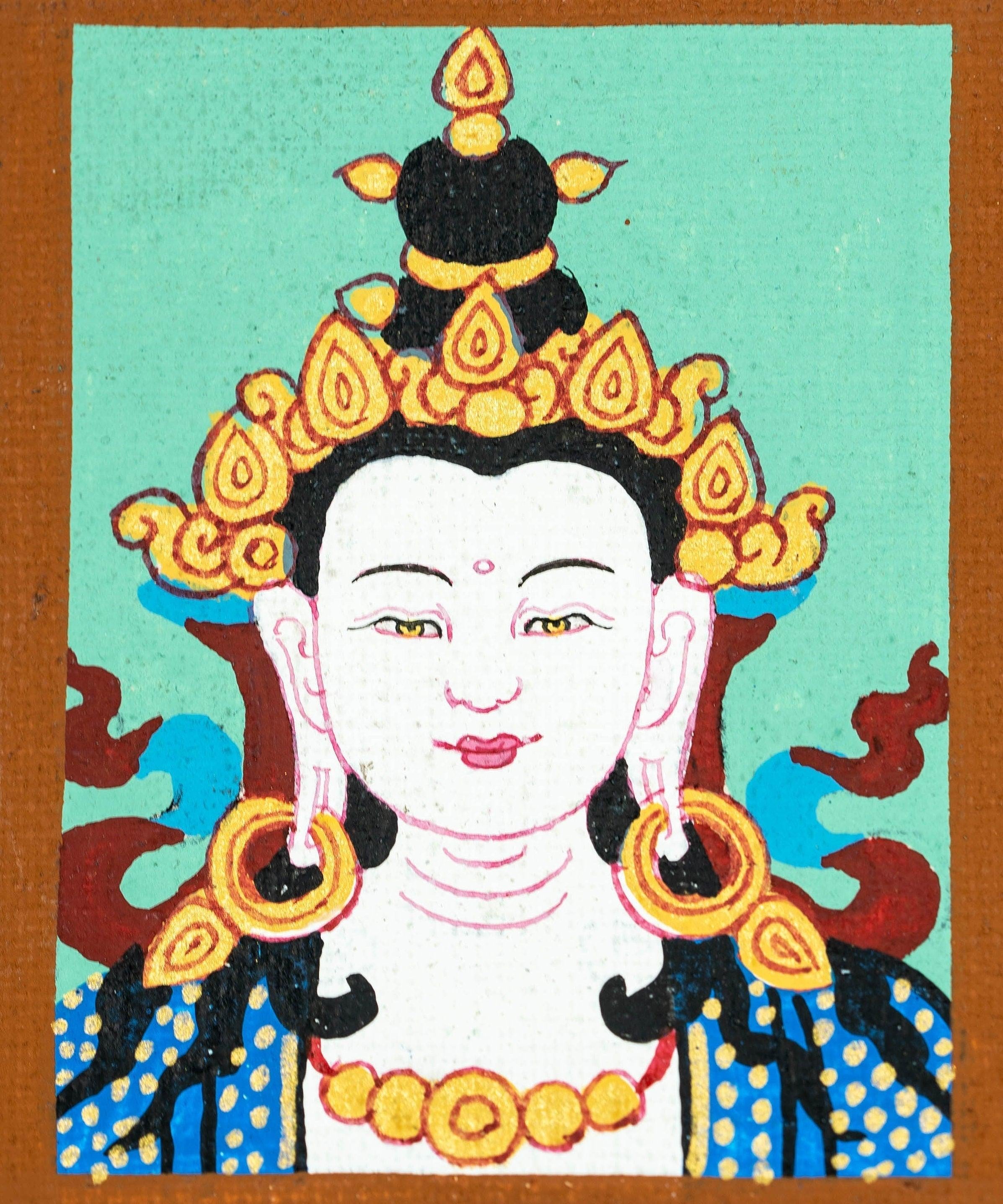 Vajrasattwo Ghau Thangka - Himalayas Shop