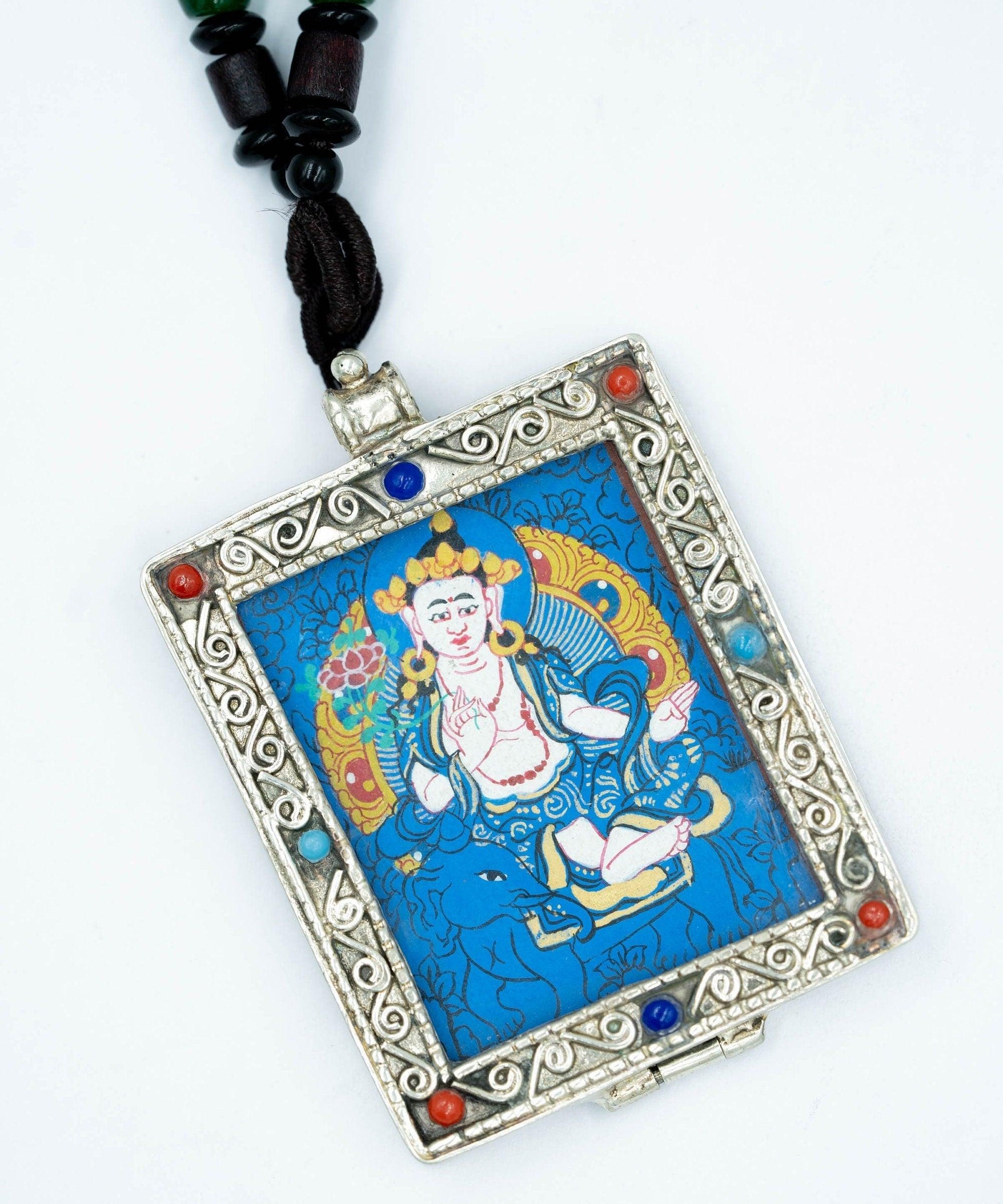 Tara  on Elephant Ghau Thangka - Himalayas Shop