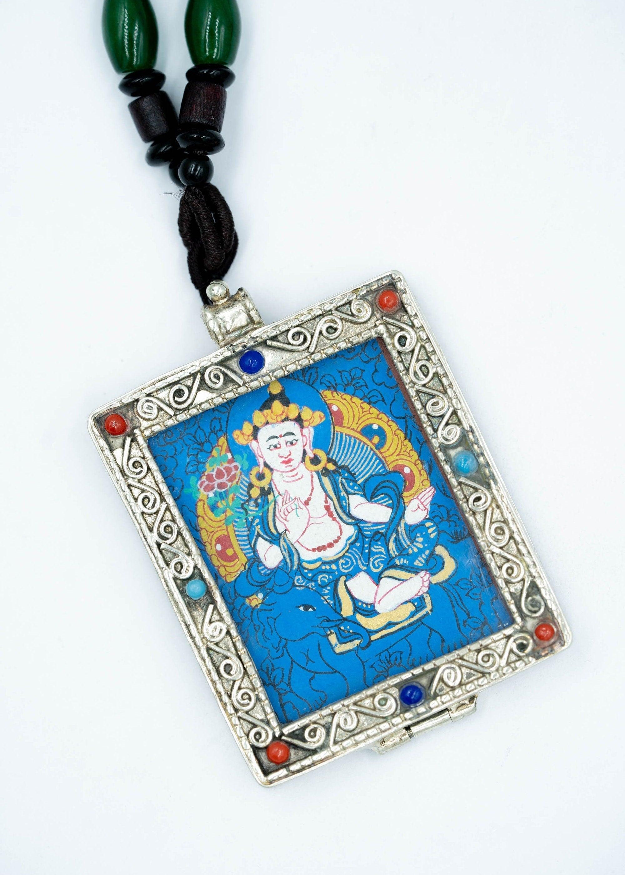 Tara  on Elephant Ghau Thangka - Himalayas Shop