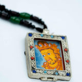 Zambala Deity Ghau Thangka - Himalayas Shop