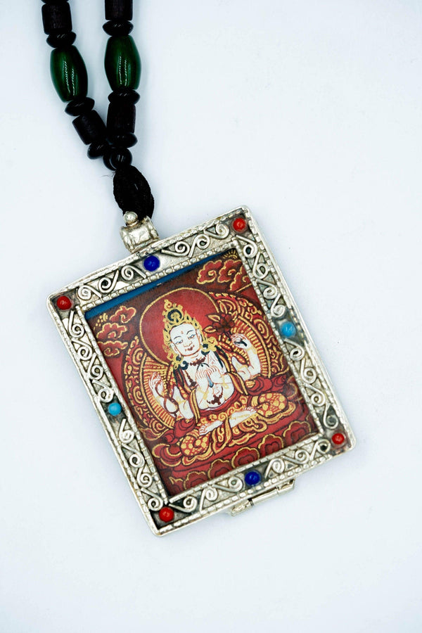 Chengresi Bodhisattva Ghau Thangka