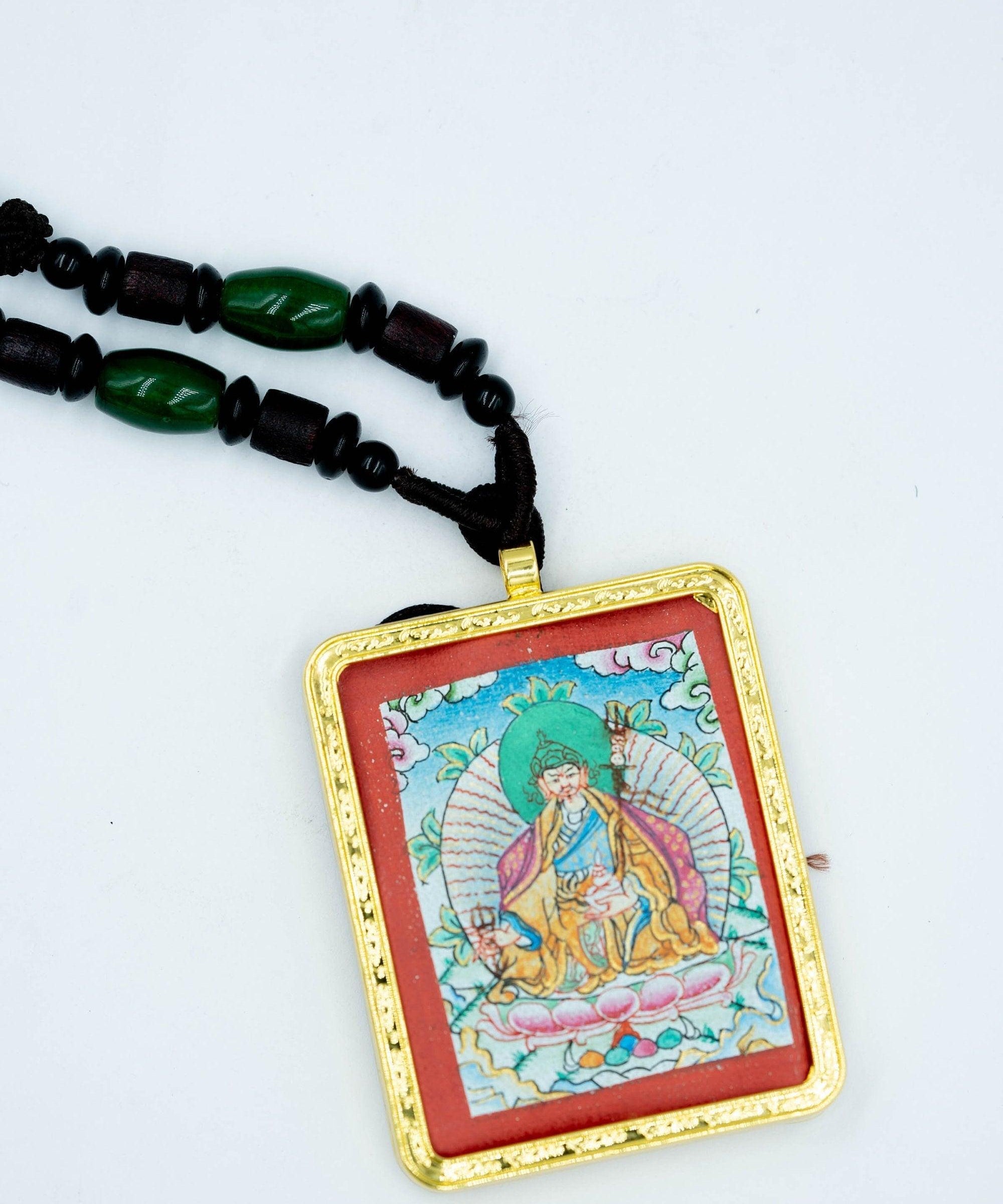 Guru Rinpoche Locket Thangka - Himalayas Shop