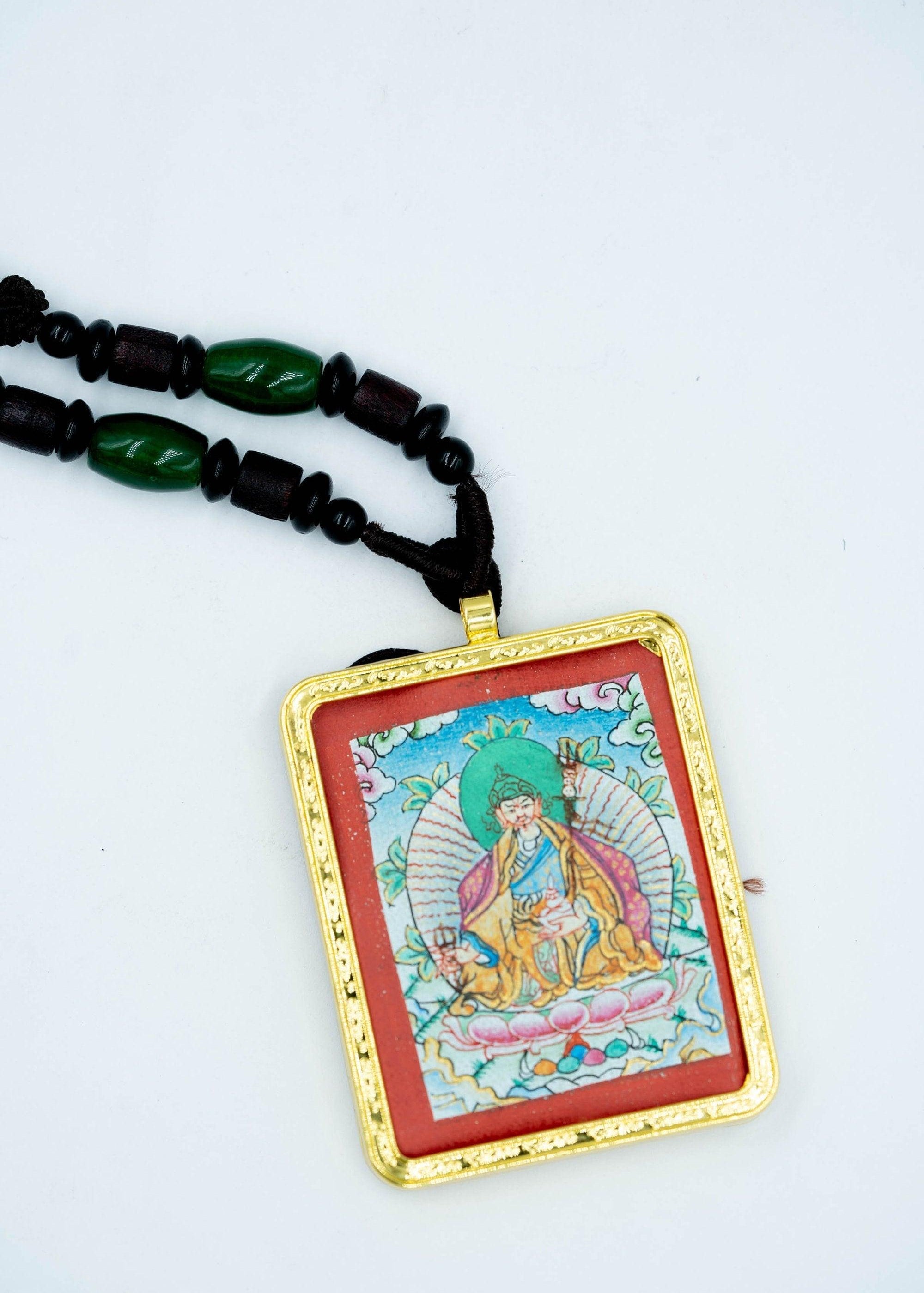 Guru Rinpoche Locket Thangka - Himalayas Shop