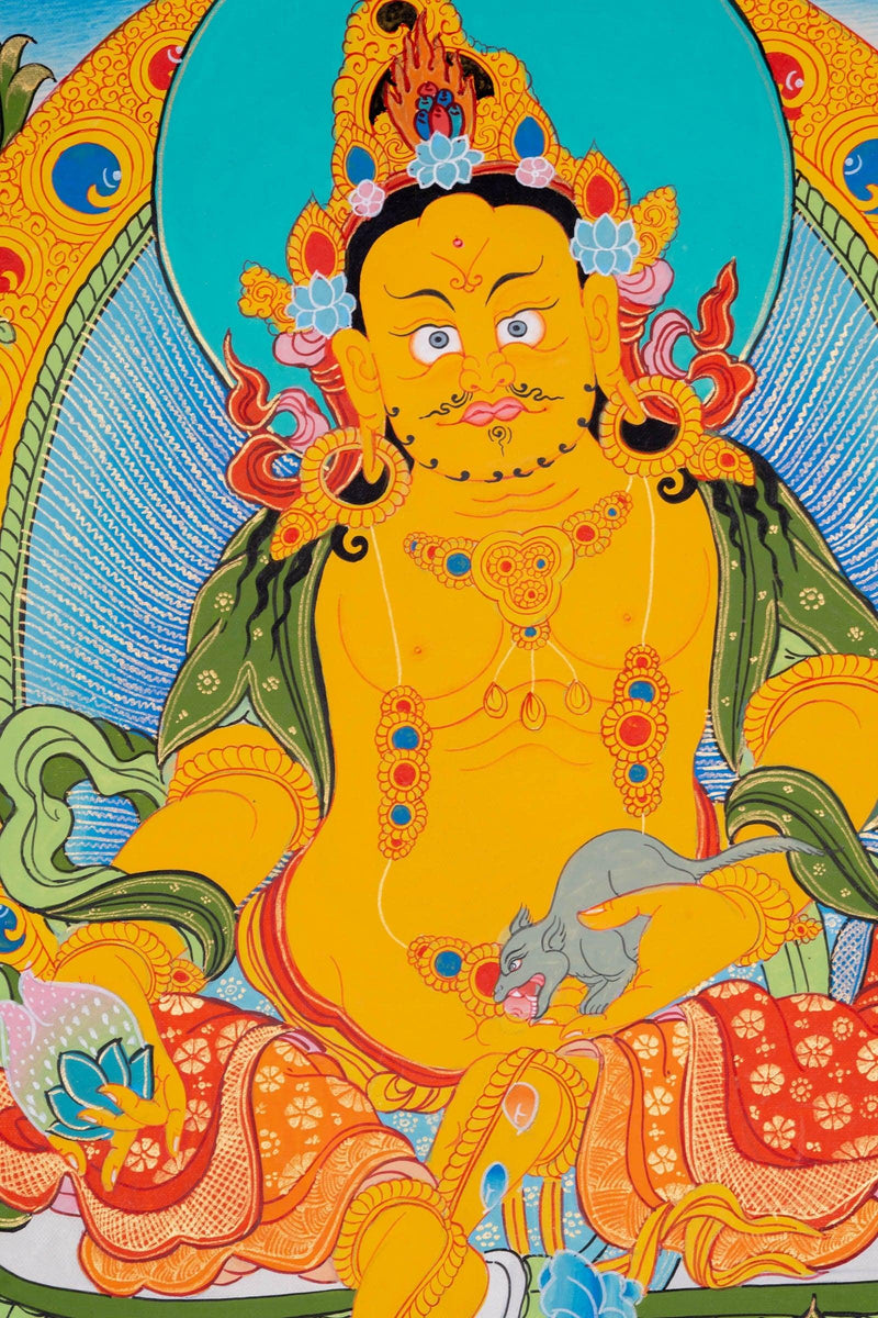 Phul Kuber Thangka - Himalayas Shop