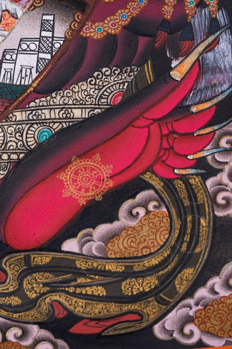 Riduk Wheel of Life  Thangka Painting - Himalayas Shop
