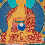 Shakyamuni Buddha Thangka Painting - Himalayas Shop