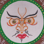 Buddha Eye Mantra Mandala Thangka Painting - Himalayas Shop