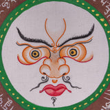 Buddha Eye Mantra Mandala Thangka Painting - Himalayas Shop