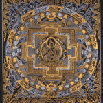 Green Tara Mandala Thangka painting - Himalayas Shop