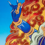 Vajrapani Buddhist Thangka Painting - Himalayas Shop