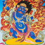 Vajrapani Buddhist Thangka Painting - Himalayas Shop