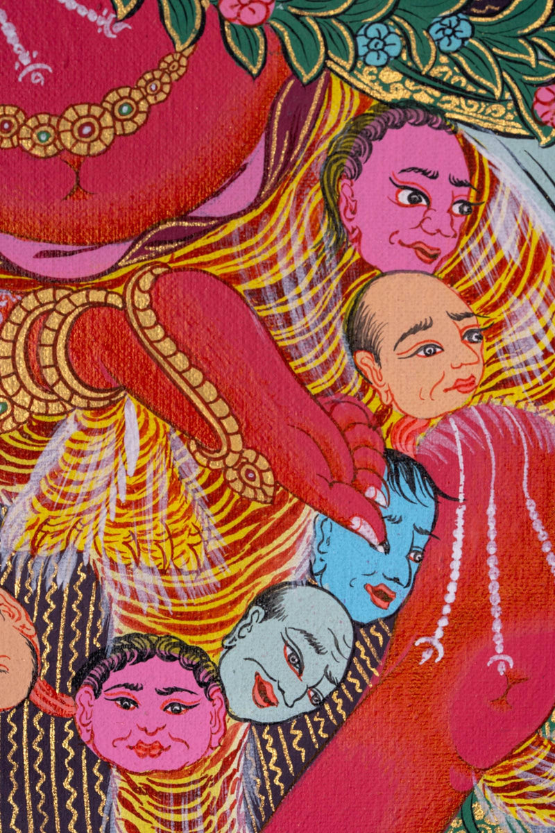Kurkulla Thangka Painting - Himalayas Shop