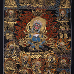 Mahakala Thangka Painting - Himalayas Shop