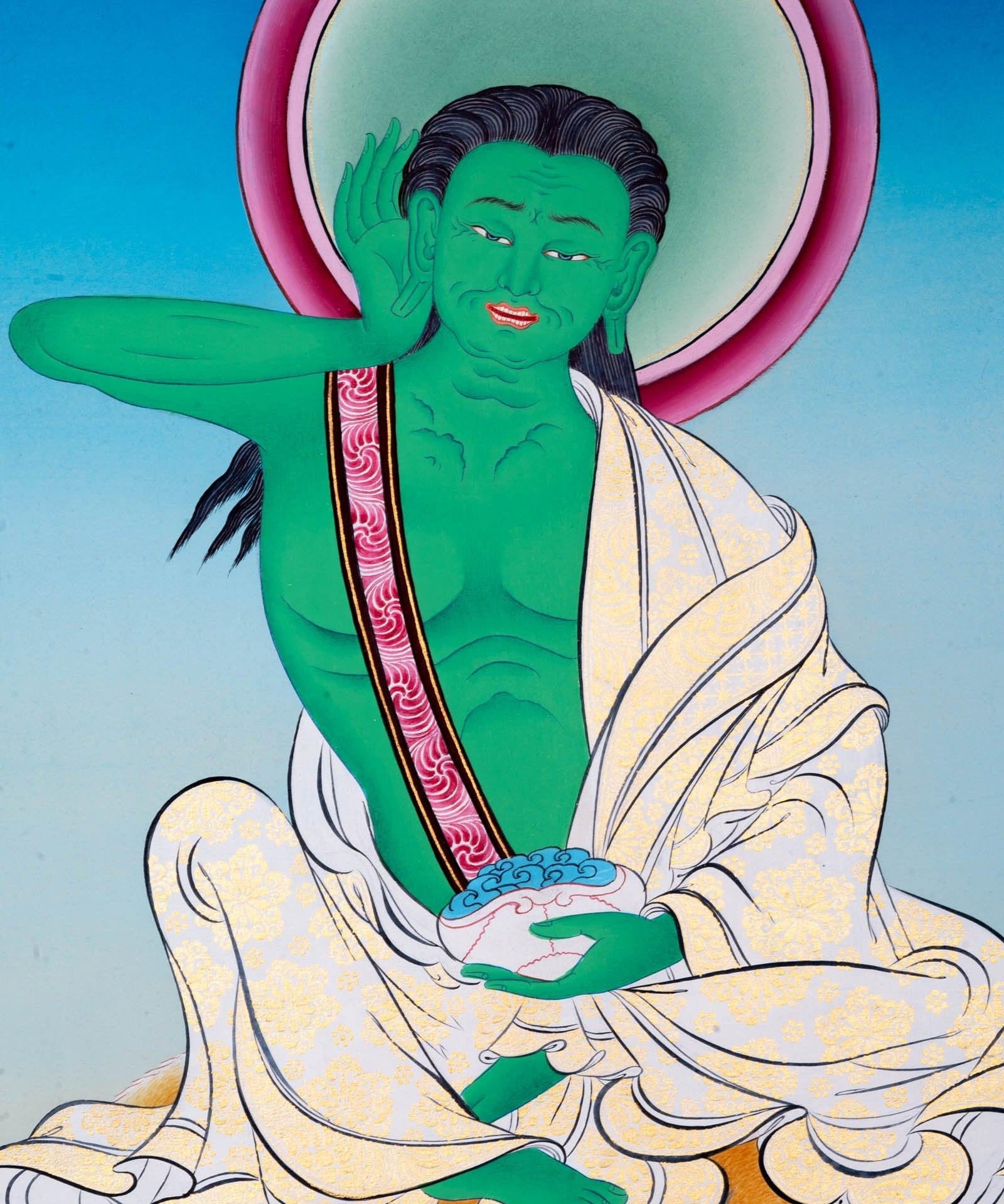 Milarepa Thangka Painting - Himalayas Shop
