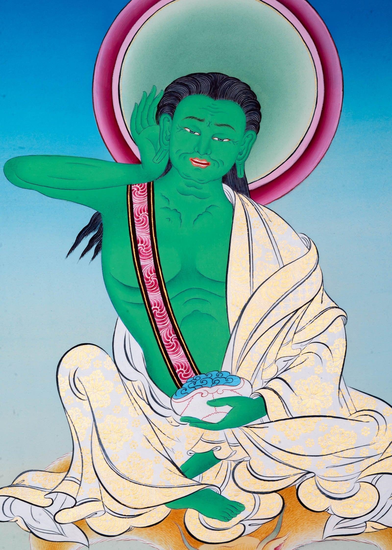 Milarepa Thangka Painting - Himalayas Shop