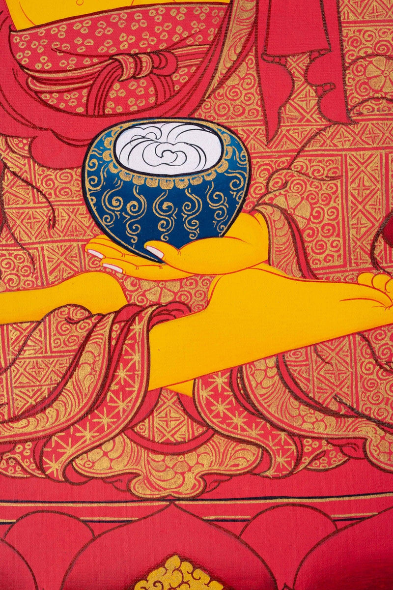 Shakyamuni Buddha Thangka Painting - Himalayas Shop