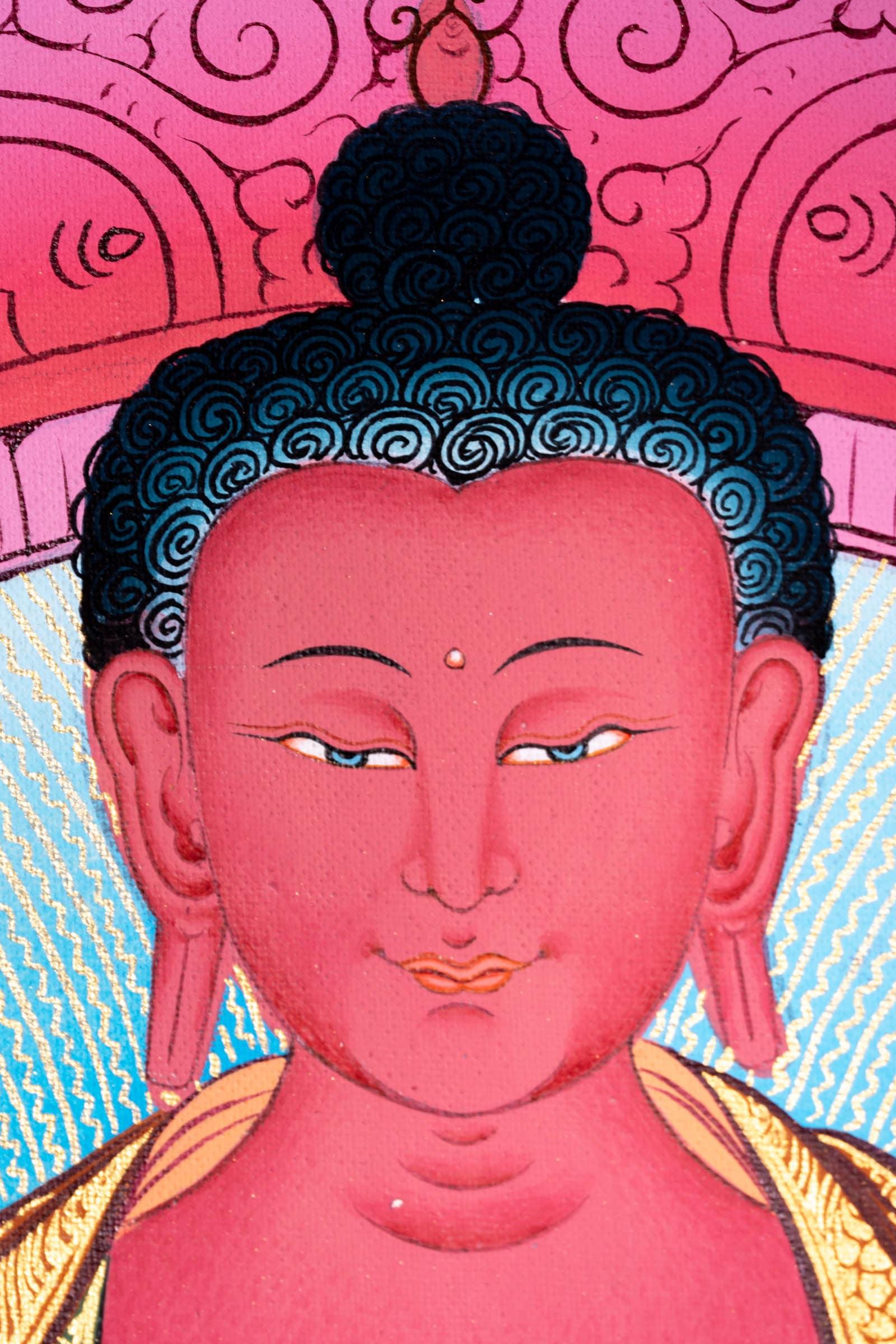 Amitabha Buddha Thangka Painting - Himalayas Shop