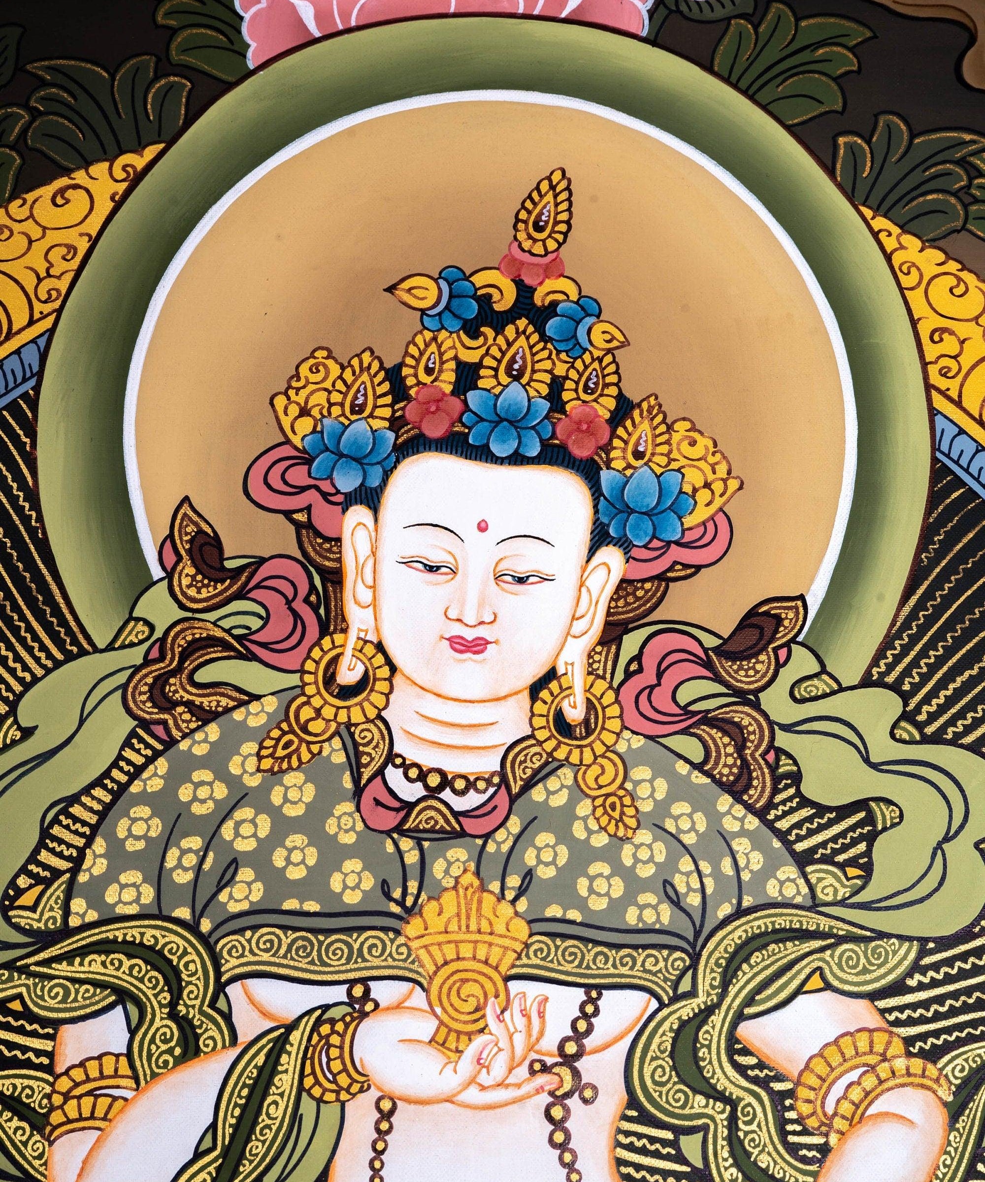 Great Purifier Vajrasattva  - Genuine Thangka Painting - Himalayas Shop
