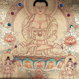 Lyap Long Life Amitabha Buddha Thangka - Himalayas Shop