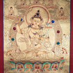 Lyap Manjushri Thangka Painting - Himalayas Shop