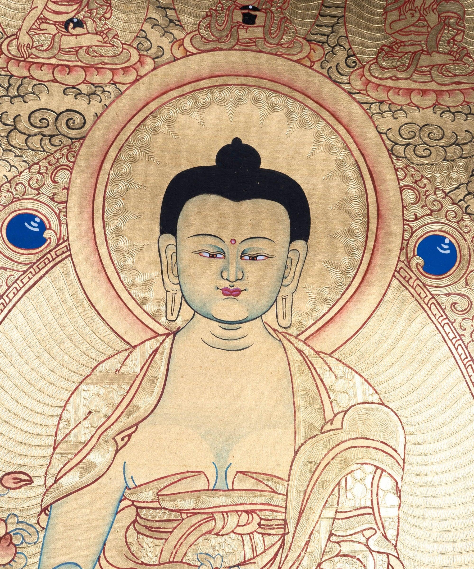 Medicine Buddha Lyap Thangka - Himalayas Shop