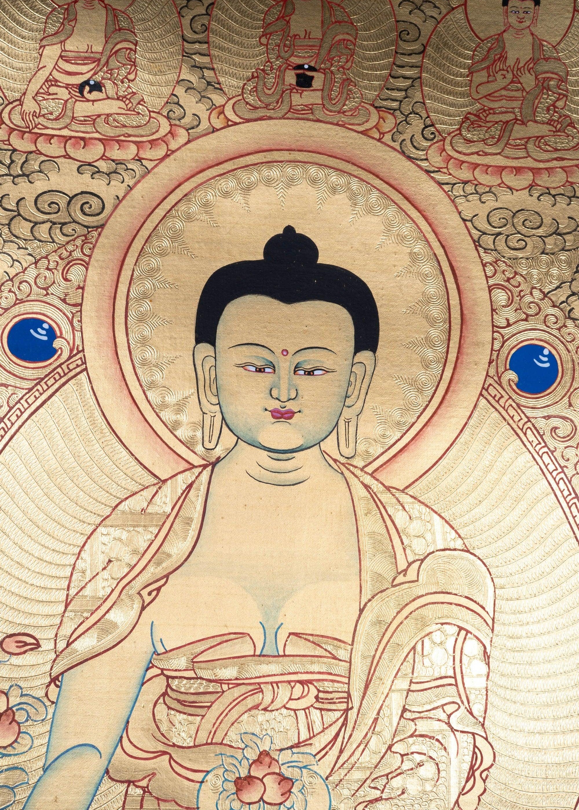 Medicine Buddha Lyap Thangka - Himalayas Shop