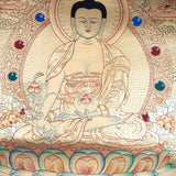 Medicine Buddha Lyap Thangka - Himalayas Shop