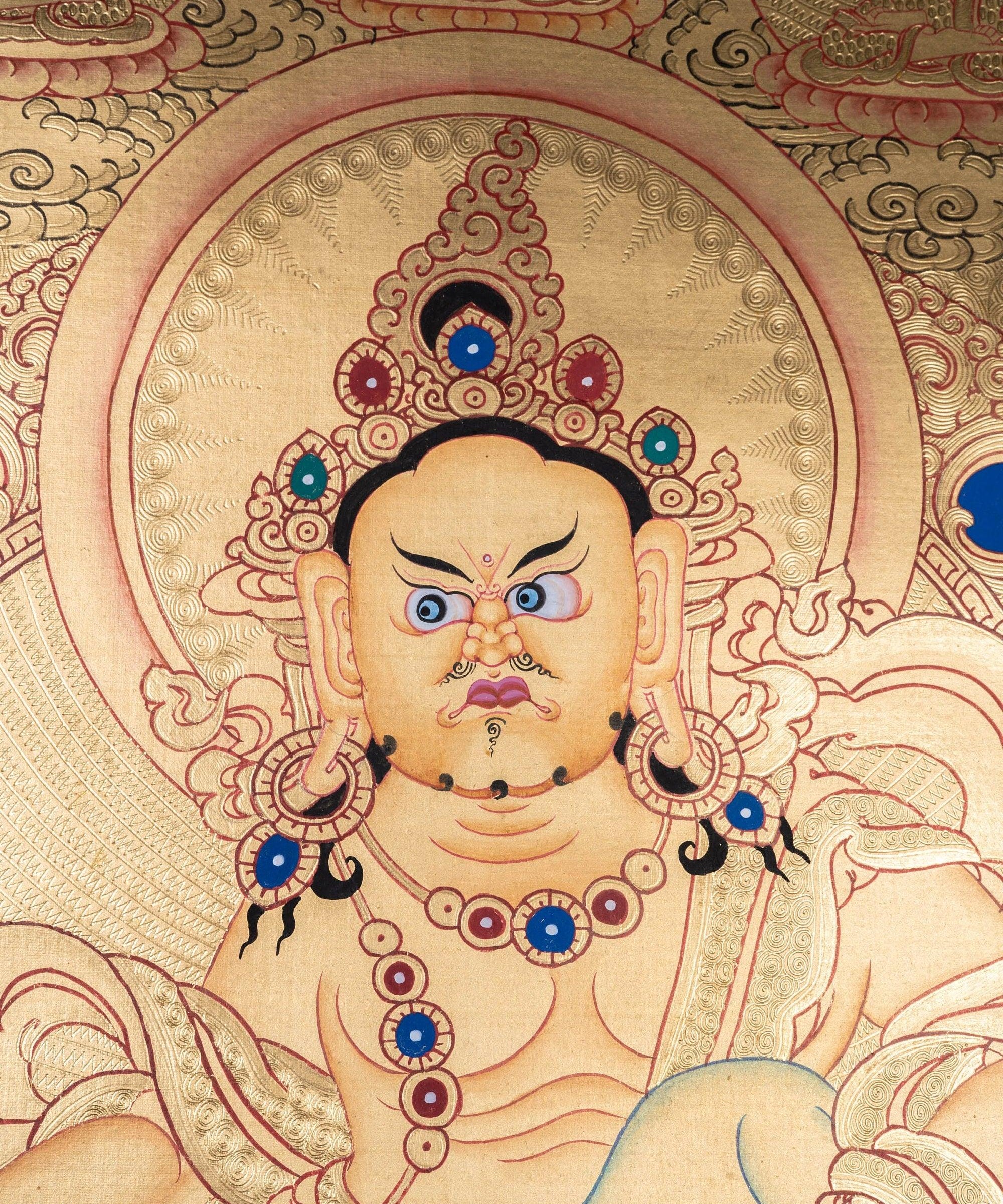 Jambhala Lyap Thangka painting - Himalayas Shop